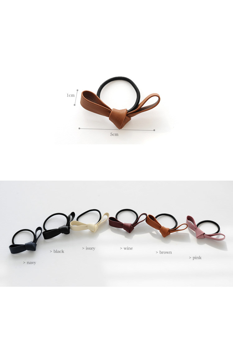 Accessoire coiffure en cuir - Ref 1202548 Image 6