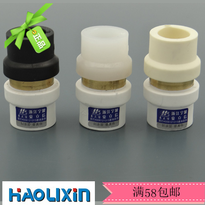 Boutique home decoration conversion joint PPR to PEPPPR to PBPPR to PERT adapter 20 25 pipe fittings