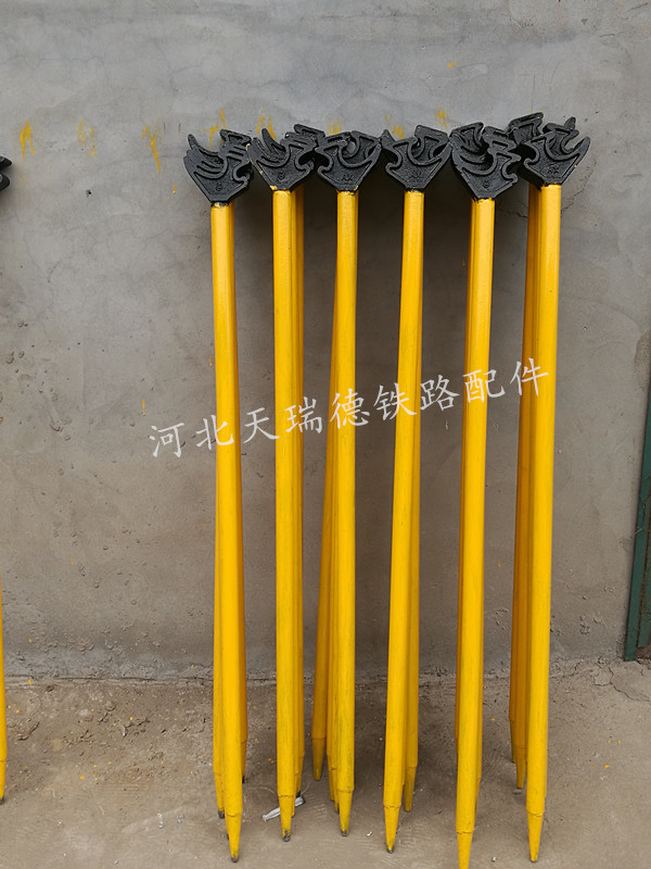 50kg60kg railway turner seamless steel pipe welding railway crowbar rail turner