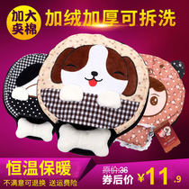 Warm Warm Hand Mouse Pad Electric Hot Heating Plug-in Electric Cartoon Plush Desktop Student Office Warm Hand Treasure Wrist Thickening