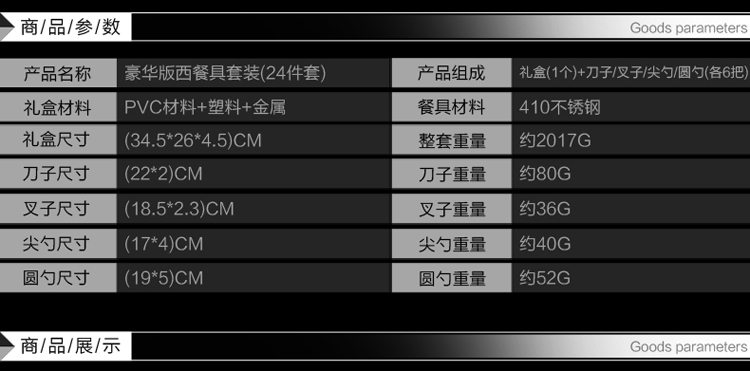 新款金銀黑24件套描述_07