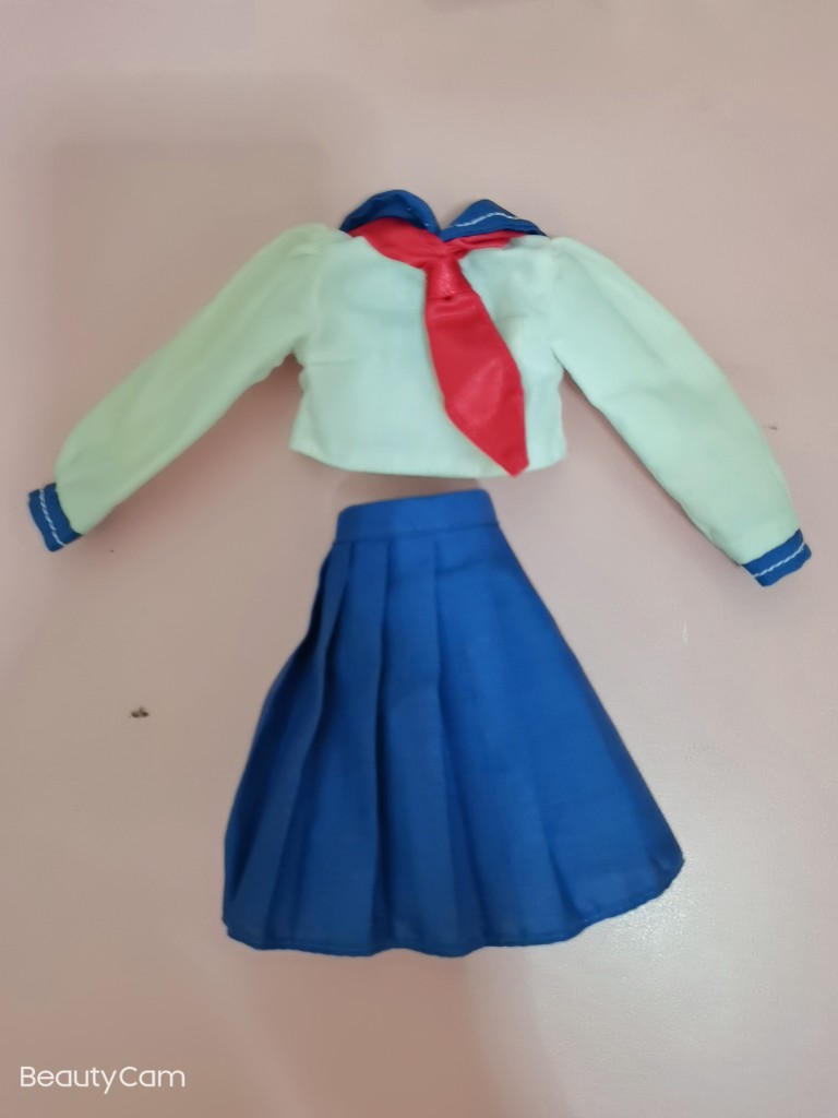 Genuine Beauty Less Female Warrior Doll Clothes 60% Barbie Officer Deserve Sailor Serving Sailor Sailor Venus Meinei School Uniform