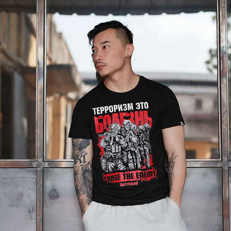 2022 Alpha Team Attack Printed Pattern Tactical Uniform Military Fan Collection Short Sleeve Sweatshirt Men's Team T-Shirt