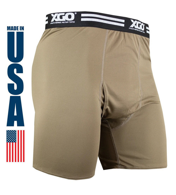 Xgo Boxer Briefs Made in the United States X-Static Silver Ion Deodorizing, Antibacterial, Quick-Drying and Sweat-Absorbent Boxer Shorts Xgo Boxer Briefs Made in the United States X-Static Silver Ion Deodorizing, Antibacterial, Quick-Drying and Sweat-Absorbent Boxer Shorts
