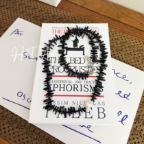 I Have You or Not Series Count Dracula Natural Freshwater Pearl Necklace Long Style