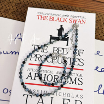 I Have You or Not Series Yunluo Yanqi Lake Natural Stone Western Style Cool Sa Necklace Clavicle Chain Necklace