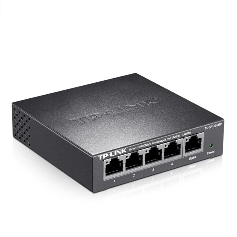 TL-SF1005MP 5 mouth 100 trillion 4 mouth POE Non-network management switch National Peers POE monitor AP General