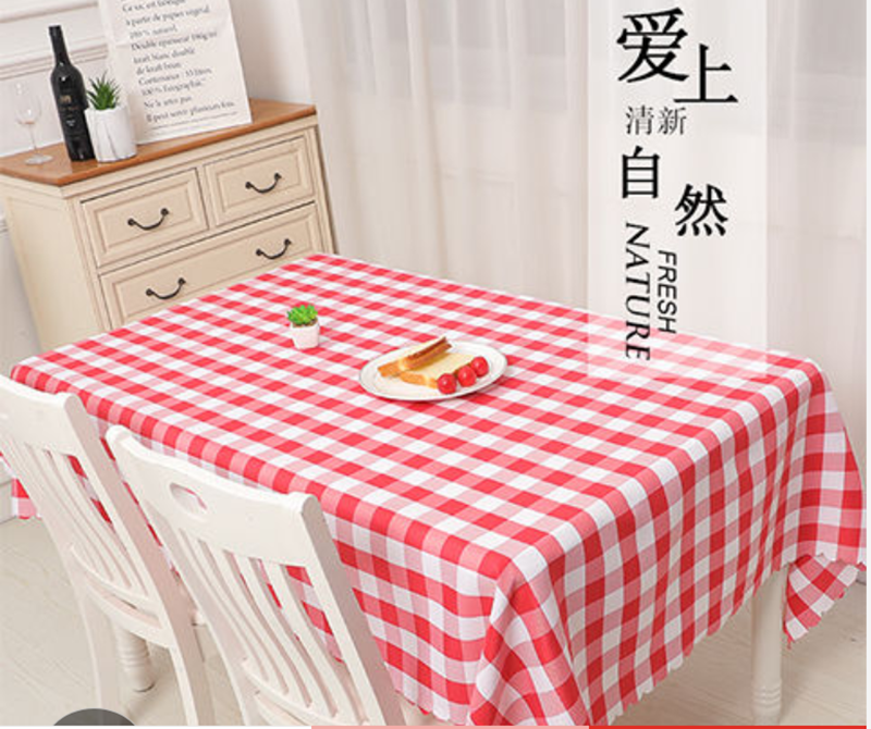 Customized waterproof and oil-proof disposable tablecloth table mat desk ins student fabric home tablecloth Nordic coffee table cloth - Taobao