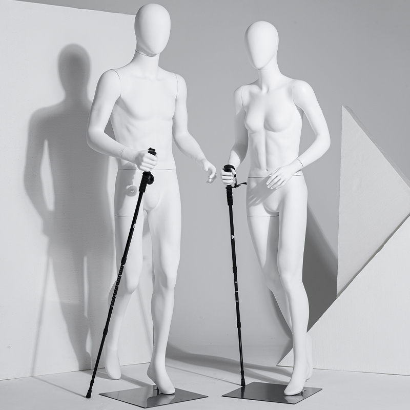 Mountaineering Sports Model Clothing Store Model Props Male Full-Body Sports Display Window Display Stand Mannequin Stand