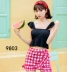 Bộ đồ tắm mùa xuân nóng bỏng nữ váy xẻ hai mảnh dễ thương cho nữ sinh viên tươi tắn phiên bản Hàn Quốc lưới đỏ 2019 siêu tiên 	bikini 2 mảnh màu đỏ	 Bộ đồ bơi hai mảnh