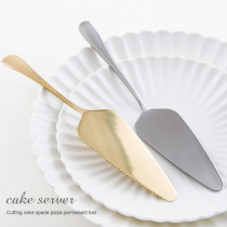 Nordic tableware stainless steel cake shovel baking knife cake cutter kitchen baking tool pizza shovel knife