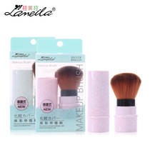 Oops Lameira telescopic powder brush portable single makeup brush honey paint beauty makeup tool