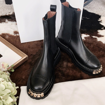The small crowdfunding is so handsome and cool ~ ~ Retro thick bottom Martin boots