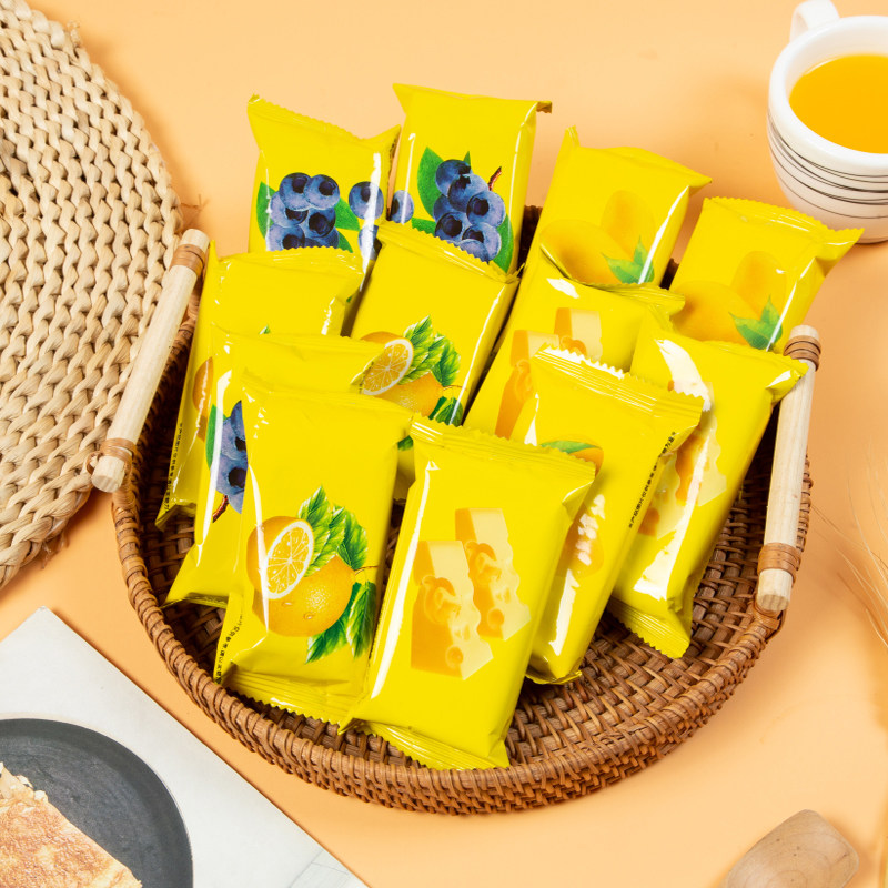 aji lemon sandwich soda biscuit blueberry cheese mango flavor afternoon tea office snacks