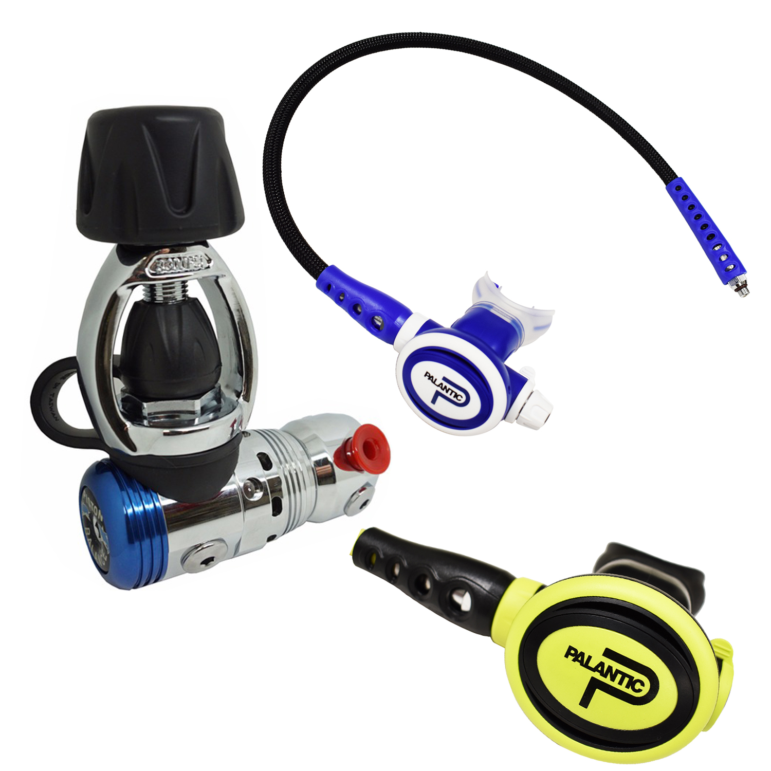 Palantice Dive Regulator Level 1 Head Level 2 Head Spare Level 2 Head Set