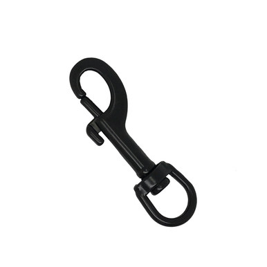 Scuba Choice Stainless Steel Plated Black 360 Degrees Rotating Single Head Hook Diving Accessories