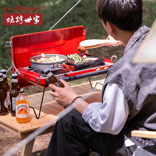 Порта для печи для барбекю для барбекю для барбекю для барбекю с открытой газовой газовой плитой