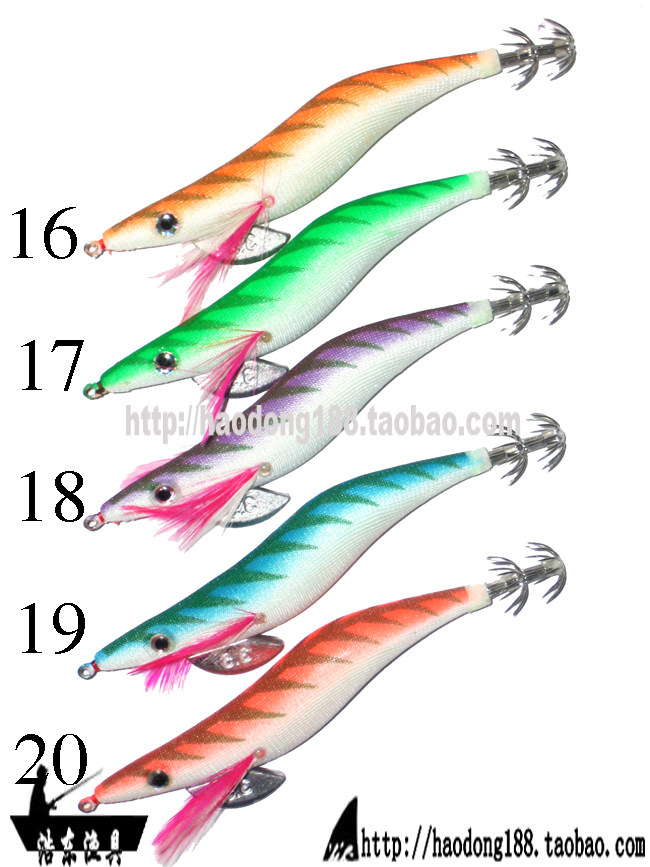 3 5 inch fishing wood shrimp squid hook nightly shrimp fluorescent krill shipwreck bait fish fake shrimp