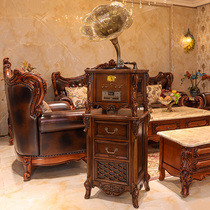 Gramophone retro living room vinyl record player old-fashioned antique streamer gramophone gramophone big speaker Bluetooth 850
