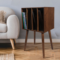 Vinyl record rack storage box rack phonograph LP vinyl cabinet solid wood vinyl record rack