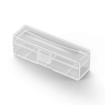 Soshine 1 section fitted 18650 battery case battery containing box environmentally friendly material transparent plastic box