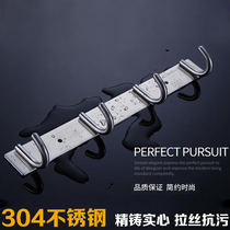 304 stainless steel hook bearing clothing hook Kitchen Hooks Bathroom ROOM PENDANT HANGING DOOR REAR CLOTHE HOOD HOOK WALL PLATOON HOOK