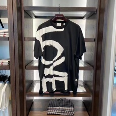 Футболка мужская 国现/burberry博柏利男女同款love系列字母圆领t恤短袖正品代购 20558