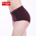 Thêm trọng lượng để tăng mã bông tinh khiết womens đồ lót tinh khiết màu bông nữ quần short bụng nâng cao eo trung niên quần mẹ 