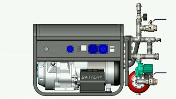 5kw汽油发电机工业设计图纸3D三维模型设计资料建模solidworks
