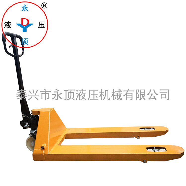 Manual hydraulic carrying pile high machine 2 5 3 5T tons hydraulic pile high machine trolley nursery car manual stacking high machine