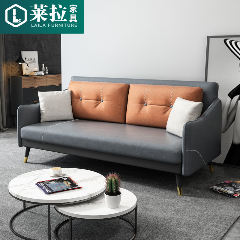 Willy-style Minimalist Sofa Bed Dual-use Foldable Living Room Multifunction Double Tech Bub Size Family Economy Type Bedroom-Taobao