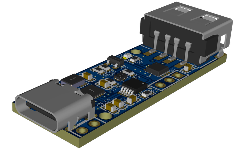 USB On-Off Switch Module Vbus D+ D- Can Be Individually Programmed to Control Hid Communication Without the Need for a Driver