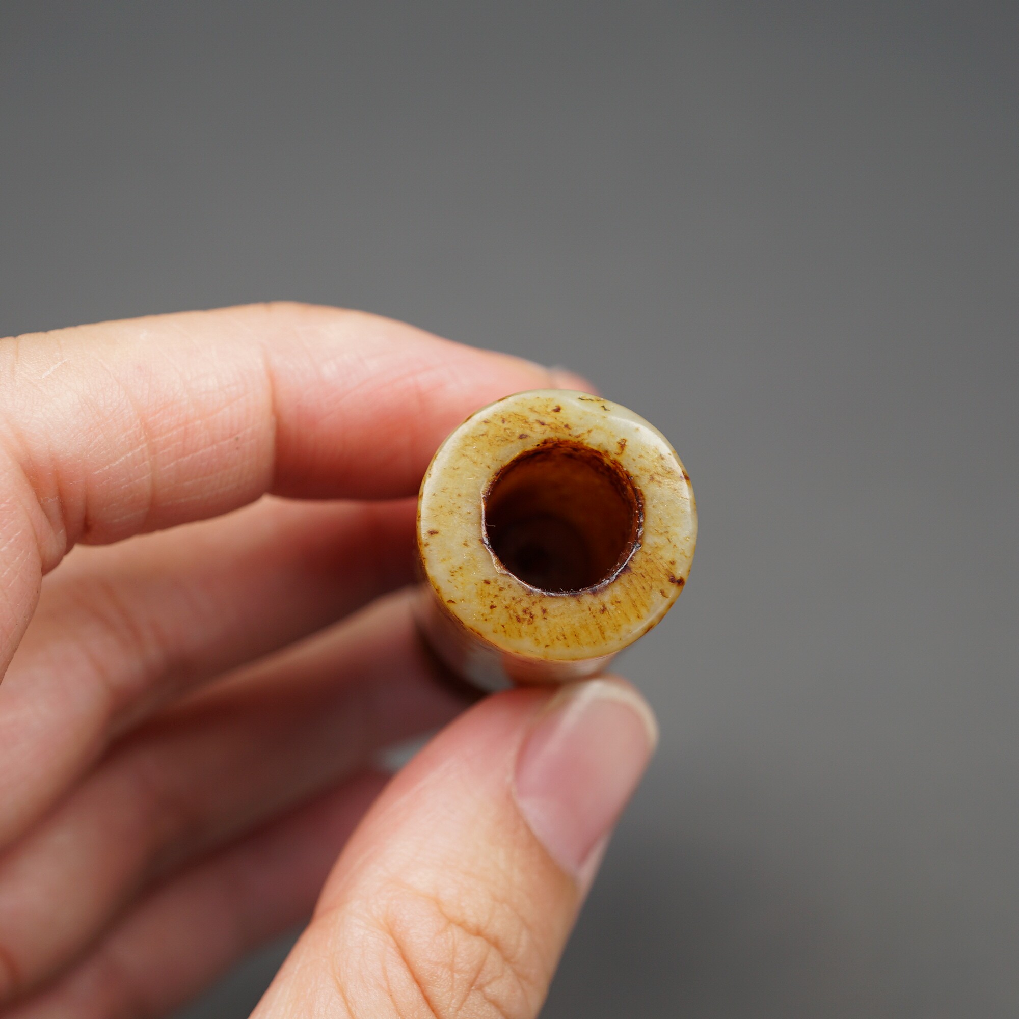 清代老和田玉烟嘴，古玉器收藏新宠？🌟深度解析-烟嘴-淘宝好物网