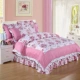 Bộ đồ giường cotton Hàn Quốc bốn bộ chăn ga gối bằng vải lanh trải giường bằng vải cotton 1.5 / 1.8 / 2.0m