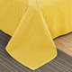 2024 new simple cotton four seasons champagne gold single product bed simple pigment color cotton yellow quilt