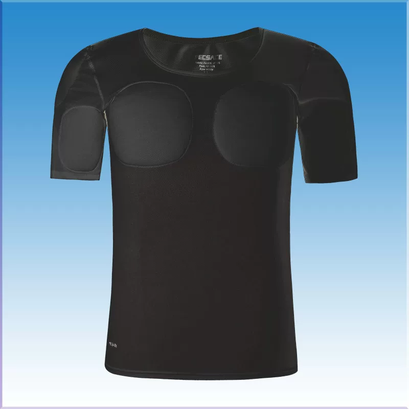 Искусственный мужской торс, невидимая футболка, slim fit, с коротким рукавом, косплей