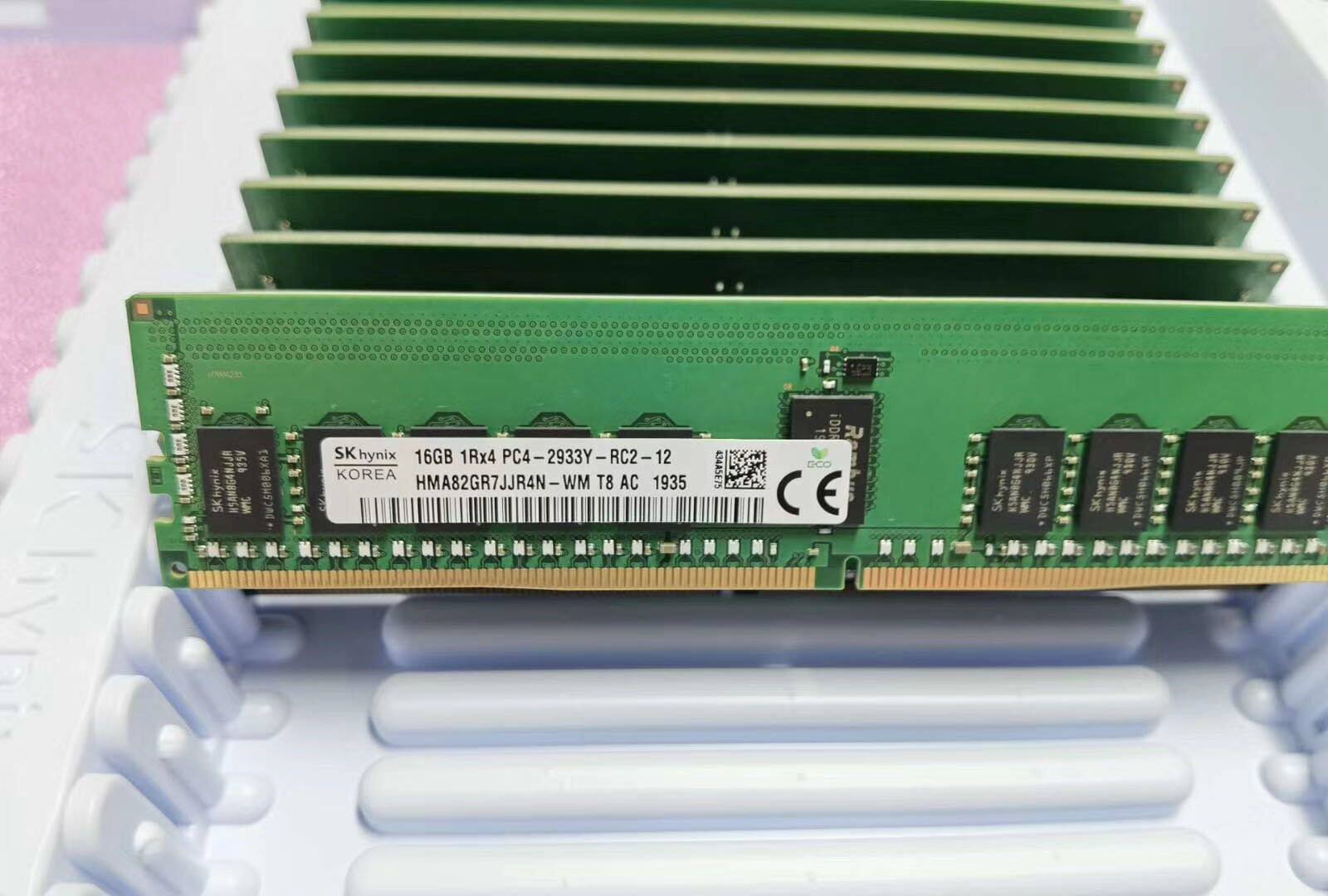 Modern SK Hynix 16G 2RX8 PC4-2933Y DDR4 2933 DDR4 ECC REG server memory