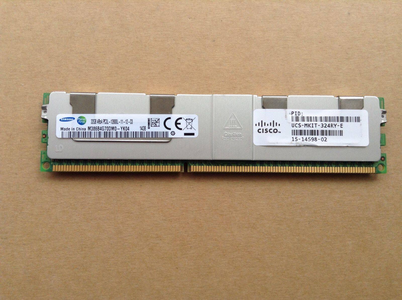 Cisco UCS-ML-1X324RY-A memory 32G 4RX4 PC3L-12800L ECC RDIMM
