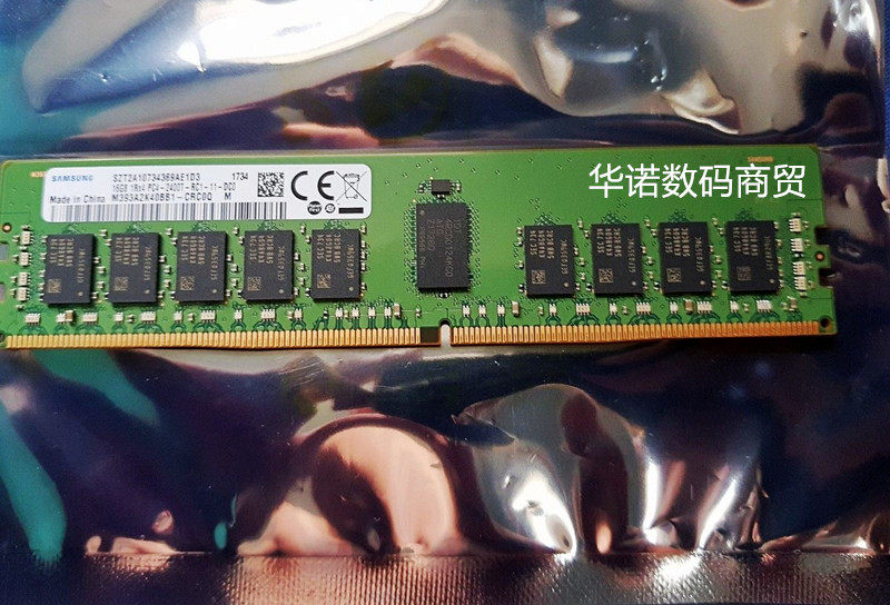New Samsung M393A2K40BB1-CRC0Q 16G 1RX4 1RX4 2400T DDR4 ECC REG Memory