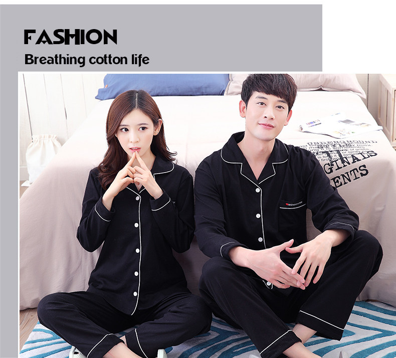 Pyjama mixte en Coton à manches longues - Ref 2988527 Image 63