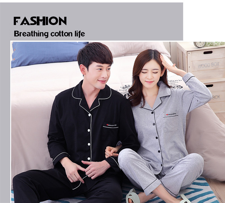 Pyjama mixte en Coton à manches longues - Ref 2988527 Image 47