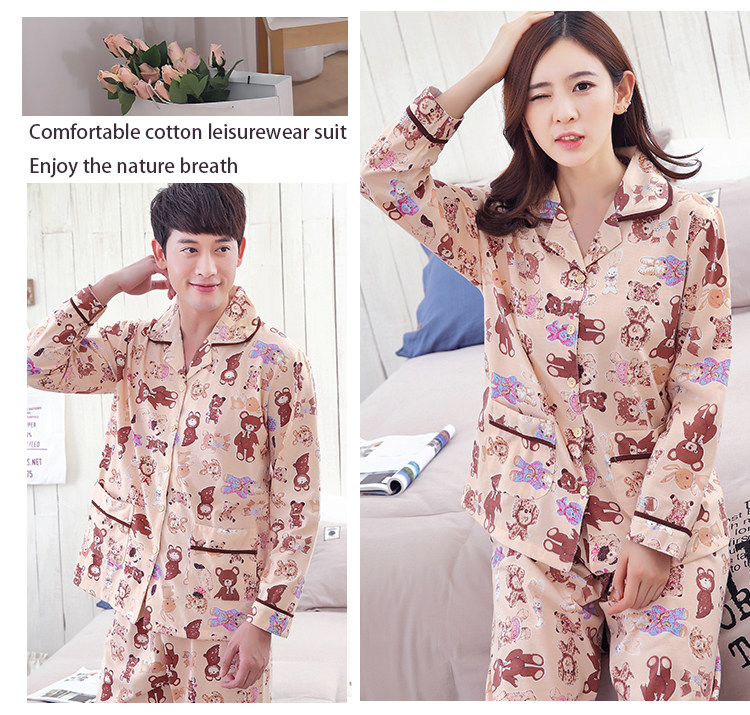 Pyjama mixte en Coton à manches longues - Ref 2988527 Image 30