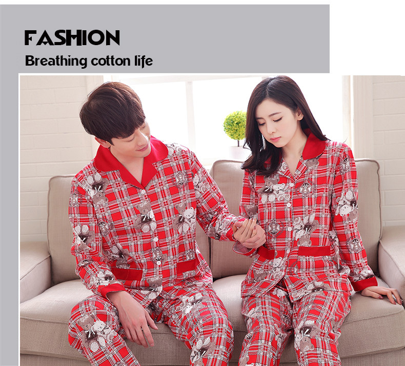 Pyjama mixte en Coton à manches longues - Ref 2988527 Image 67