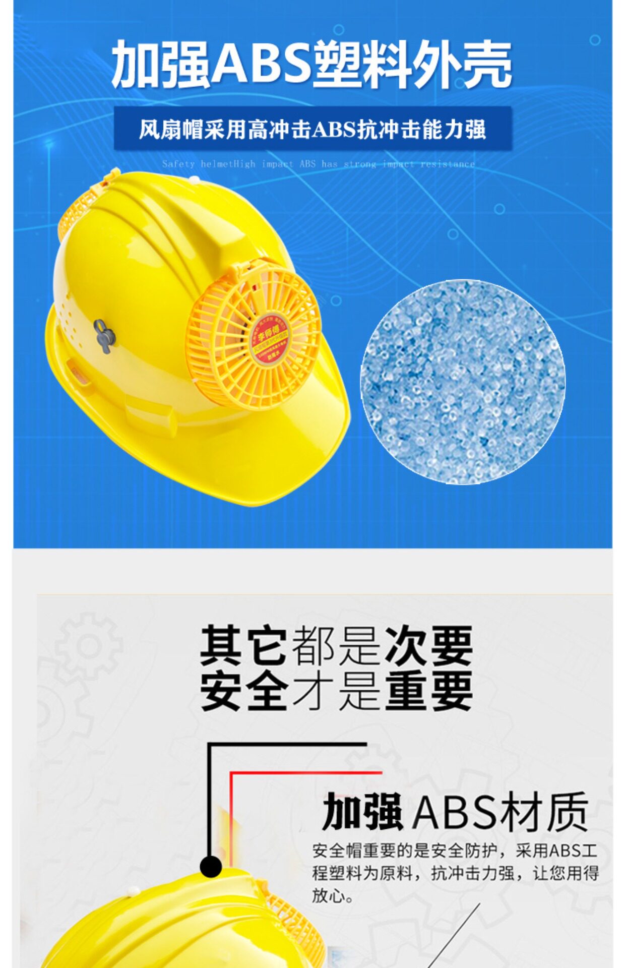 Фанаты Cap 前后双风扇帽夏季透气降温多功能锂电充电工地遮阳防晒风扇帽 \\
