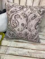 Linen pillow printed linen pillow without core
