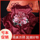 Suzhou embroidery handmade ໄຫມ embroidery peony ຜ້າກັນເປື້ອນຜູ້ໃຫຍ່ທີ່ມີເປັດ mandarin ມັກຫຼີ້ນຢູ່ໃນນ້ໍາ pajamas underwear suspenders ເຮືອນເຄື່ອງນຸ່ງຫົ່ມພາເລດແບບ