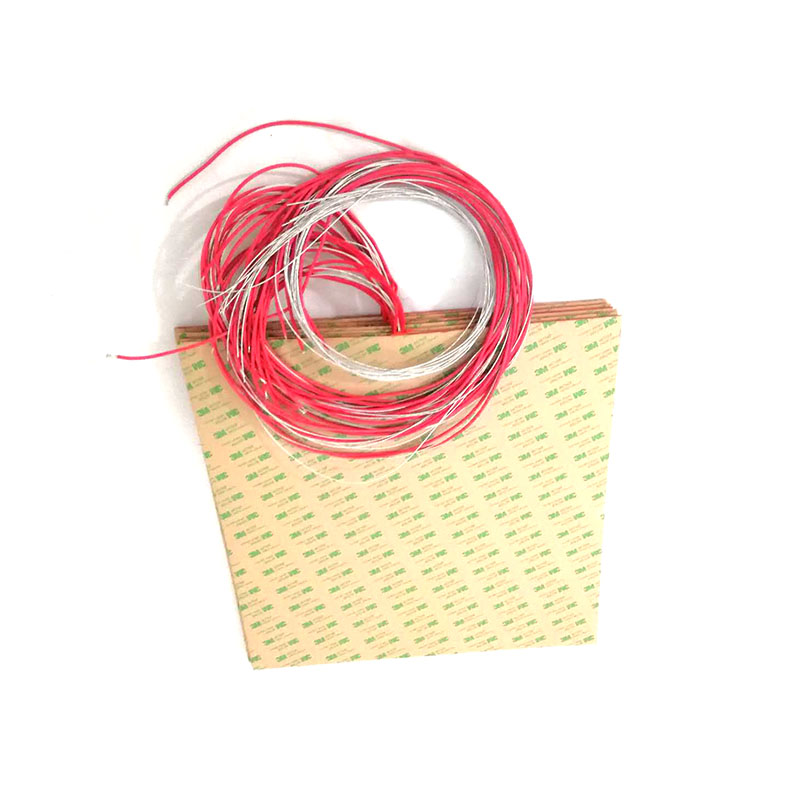 3D printing hot bed silicone rubber heating plate silicone heating plate heating sheet with temperature-controlled mobile phone flat screen