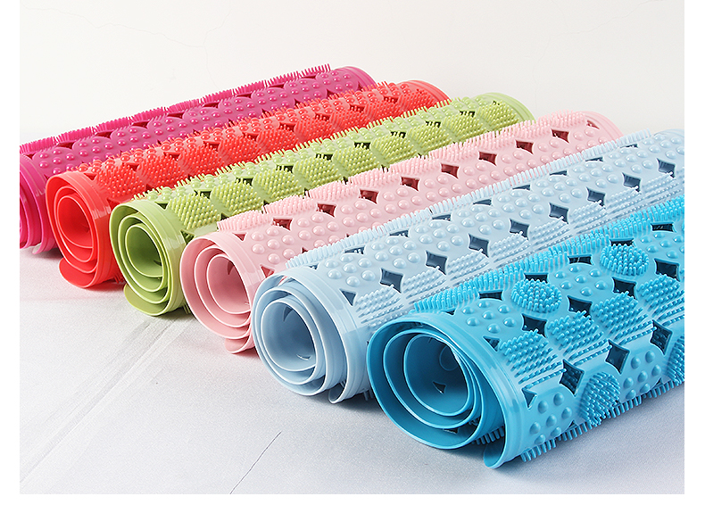 Dada PVC tắm mat mat tắm nhà vệ sinh nhà vệ sinh nhà vệ sinh mat thảm thấm tuba - Thảm sàn thảm đá lau chân