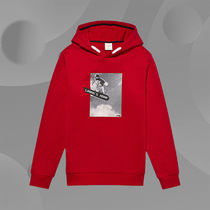 Li Ning Tong Clothing 2020 Chunqiu Childrens boysboys sports life series sleeve headwear sweatshirt YWDP211