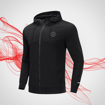 Li Ning men's 19 autumn new Wade series cardigan hooded sweater zipper coat AWDP437-1-3